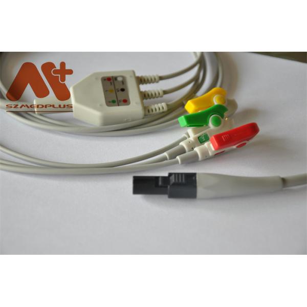 Валлийский зажим руководства LT 3 Allyn Propaq совместимый Непосредственн-соединяет кабель ECG