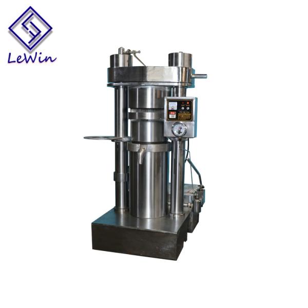 Hydraulic Industrial Oil Press Machine 8.5 Kg / Batch Capacity Environmental Friendly