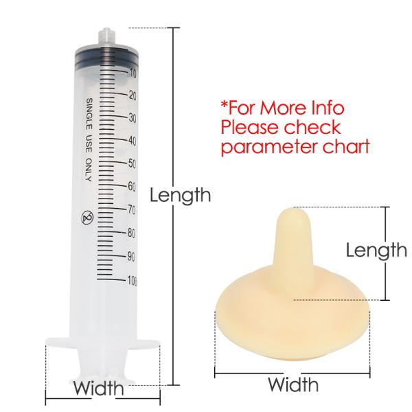 Silicone Pet Feeding Syringes Anti Choking Pet Syringe Feeder