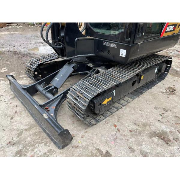 Small Size Big Power SANY SY55C Mini Excavator with Original Hydraulic Cylinder