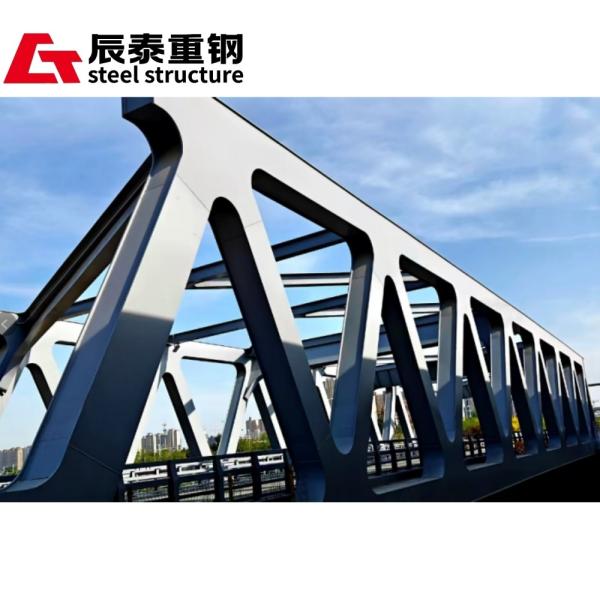 Modular Steel Truss Bridge Construction Lightweight With Good Stiffness