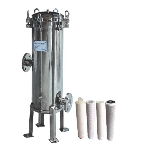 High Pressure Multi Cartridge Filter Housing with Mirror Polished Surface Finish