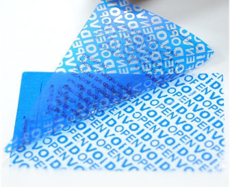 Ярлыки безопасностью серебряной ПУСТОЙ собственной личности Матт слипчивые/напечатали ленту упаковки