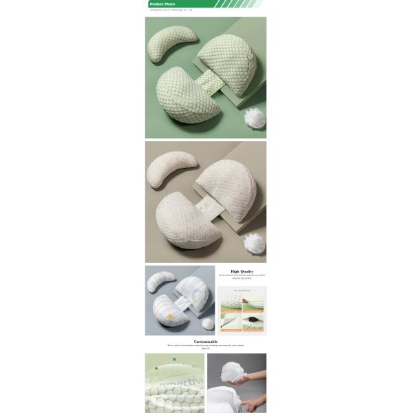 Nondisposable H Shape Pregnancy Pillow for Comfortable Side Sleeping During Maternity
