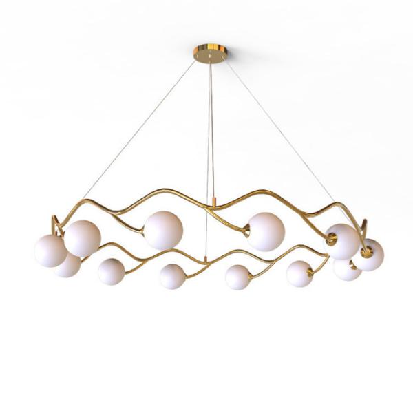 Сопротивление света D600*H180mm шариков G9 современное привесное высокотемпературное