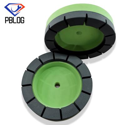 Verde secional segmentado da roda de moedura da borda de vidro da roda de moedura da mão