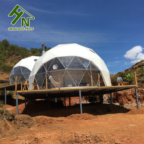 Customized Size Cheap Outdoor Desert Geodesic Camping Dome Tent