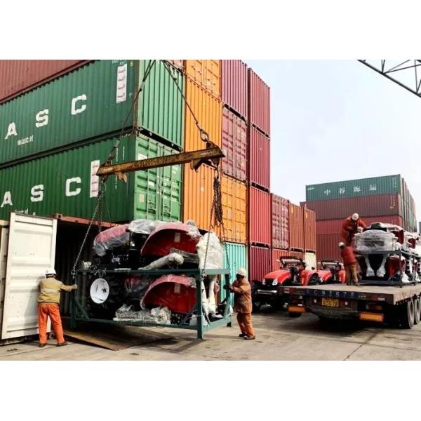 MF600 трактор колеса фермы двигателя YTO евро III с кабиной водителя и A/C