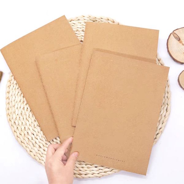 A4 A5 A6 Recycled Spiral Bound Notebook Blank Paperback Journals For School