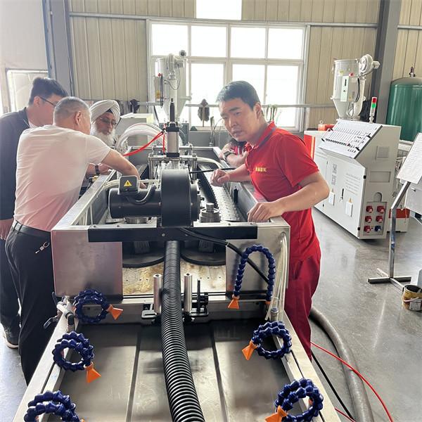 31kW Installed Single Wall Corrugated Pipe Extrusion System for Your Production