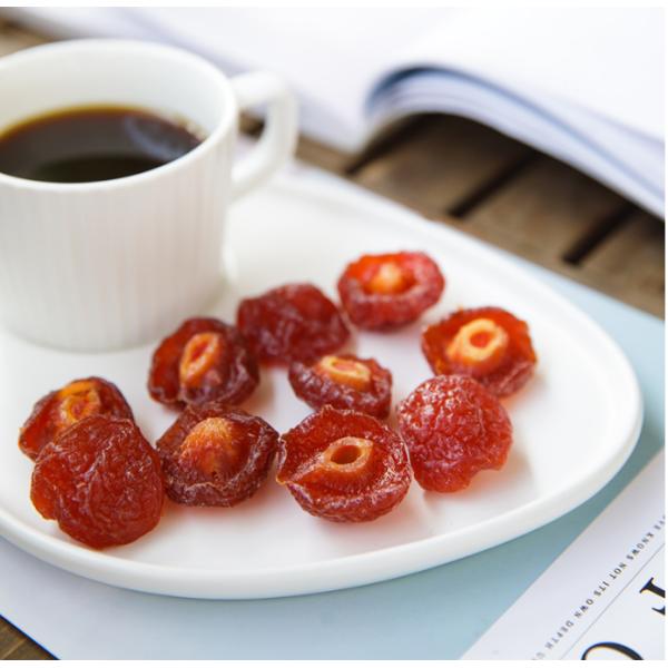 Китайский очень вкусный сохраненный плод с красными черносливами высушил розовую сливу