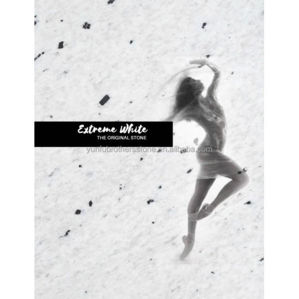 Flamed Natural Granite Tile Cut-to-Size for Modern White Kitchen Counter Top and More