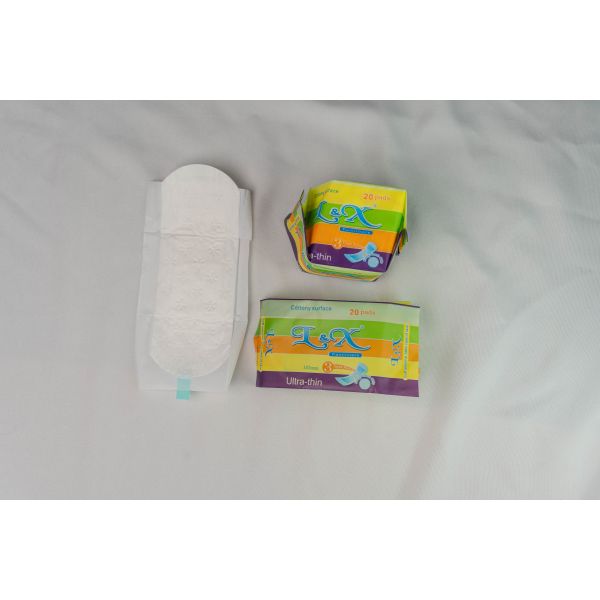 Disposable Cotton Pantiliners Incorporating Absorbent Core Fluff Pulp Sap and Adhesive Offering Gentle Protection