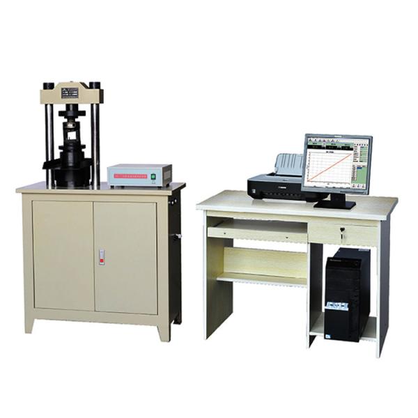 Hydraulic Compression Testing Equipment For 300kN Full Automatic Stone Cement Pressure Testing Machine