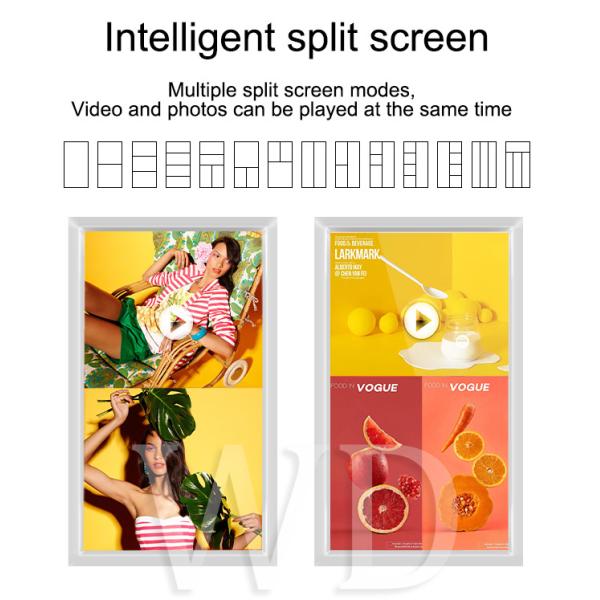 Signage ROHS установленный стеной цифров