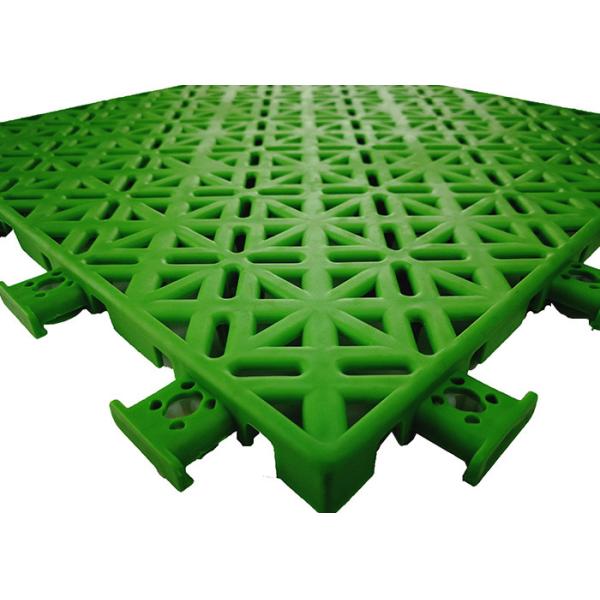 No peel Or Chip Long Life Modular Outdoor Flooring With Flexible Elastic Absorber