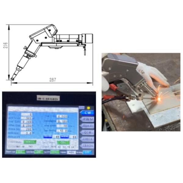 3000W Handheld Single Motor Laser Welding Machine for Welding Carbon Steel