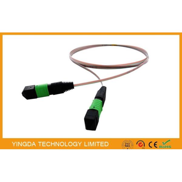 Волокно Mpo к шлямбуру Mpo, Mtp/мыжской кабель тесемки 12 сердечников волокна одиночного режима