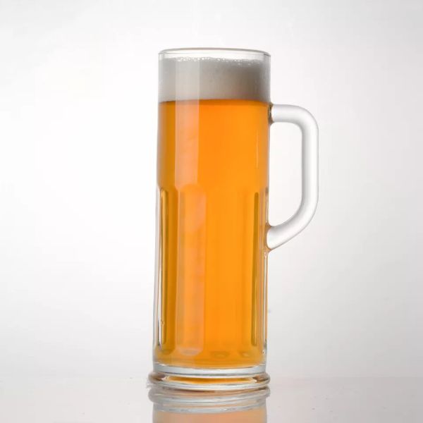 Transparent Tall Sublimation Clear Glass Beer Mug