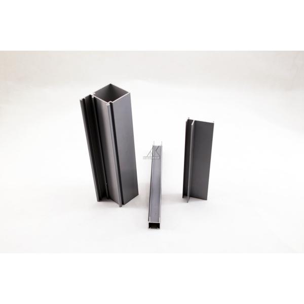 Powder Coating Aluminium Window Extrusion Profile For Sliding Doors