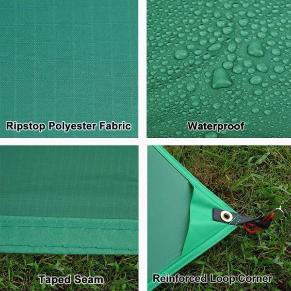 210T polyester PU5000mm Waterproof Picnic Blanket