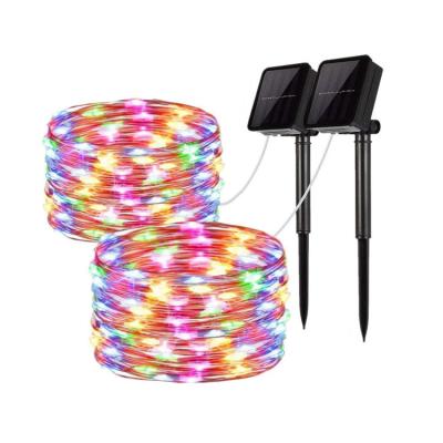 Multicolor Copper Wire Christmas Lights / Decorative Fairy Lights 50M Length