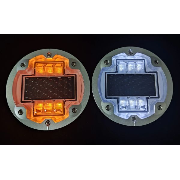 IP68 Waterproof 30Ton Load Bearing Solar Road Stud with 800m Visibility LED Cat Eye Road Stud