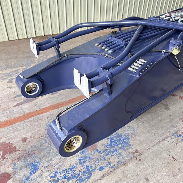 OEM Earthmoving Machinery Parts Timber Pile Driving Boom And Stick For Excavator