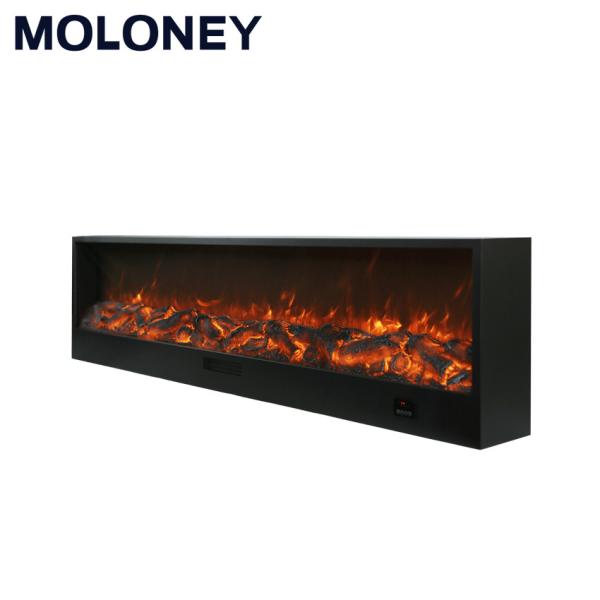 79'' Air Heating Wall Insert Fireplace Linear Electric Fireplace With Control