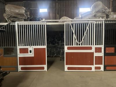 Heavy Duty Livestock Stable With Strong Galvanized Steel Modular Horse Stalls