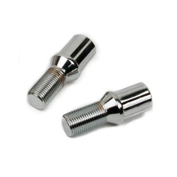 M14x1.5 Spline Drive Lug Bolts , Heat Treated Chrome Wheel Bolts 0.93 Inch