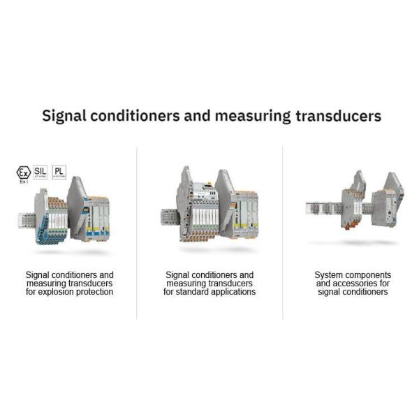 Push In Connection PLC Controller Phoenix 1290849 MACX MCR-EX-AP-2T-2I-SP Compact