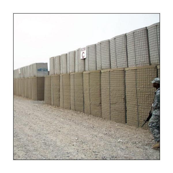 Factory Supply Green Defensive Barrier Wholesale Welding Wire Mesh Sand Barrier Wall Bastion