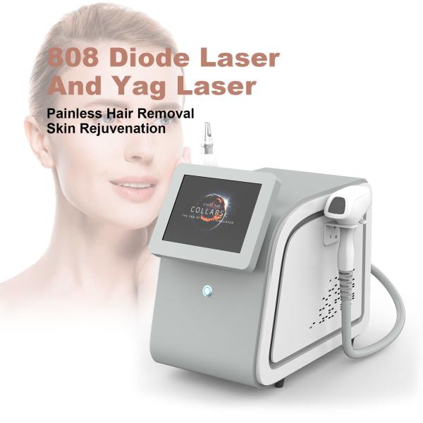 AS15 New Portable 2In1 808nm Diode Hair Removal beauty Device Picosecond Laser Tattoo Removal Machine for beauty salon
