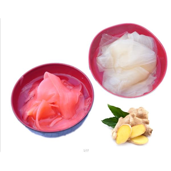 Имбирь суш 1kg розовый замаринованный с небольшим пакетом