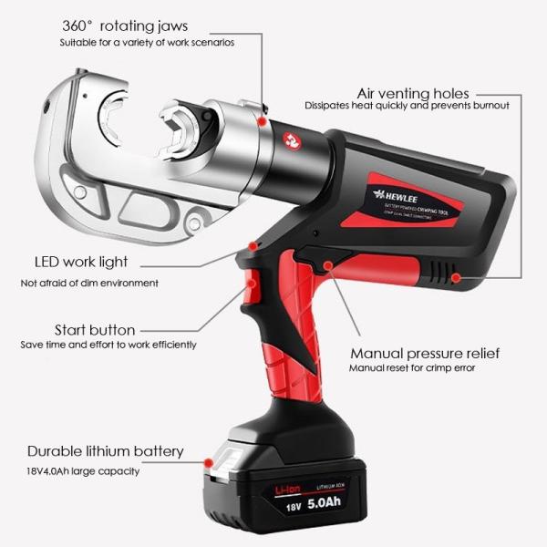 Good Crimping Mini Cable Lug Electric Tools Wire Clamping Cable Crimping Tools 16-400mm2 Crimper