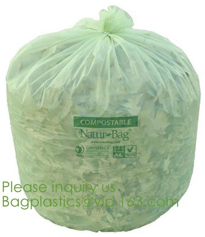 мешок для мусора галлона biodegradable и compostable кухни, упаковка Eco дружелюбная Biodegradable кладет 100% в мешки Compostable Plasti
