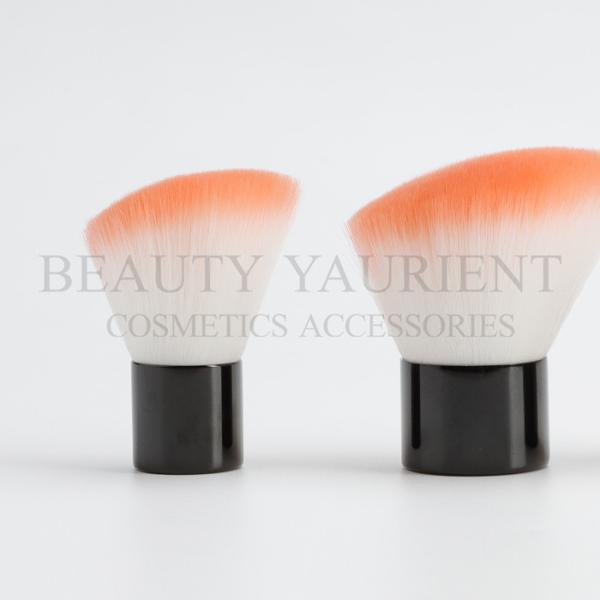 Silkscreen Logo Synthetic Kabuki Blush Brush Angled Travel Kabuki Brush
