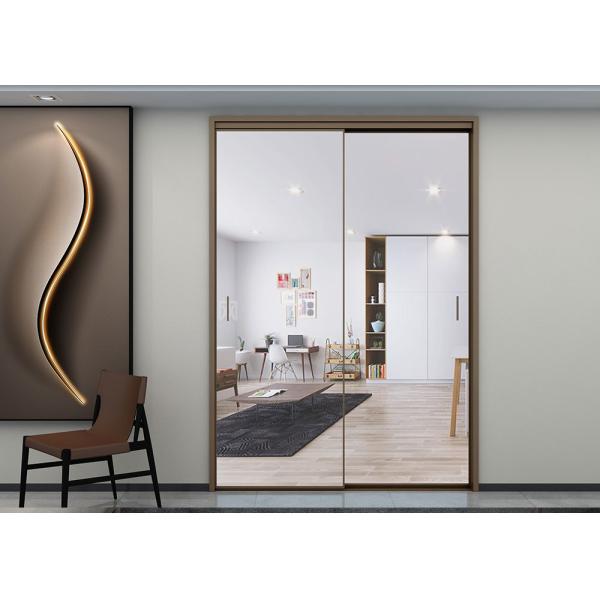 Sound Insulation Thermal Break Aluminum Alloy Spring Doors