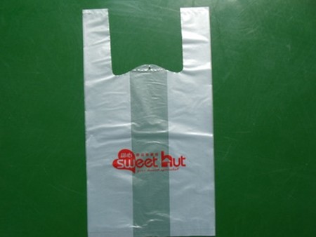 White Compostable Shopping Bags , Compostable Grocery Bags For Fruit