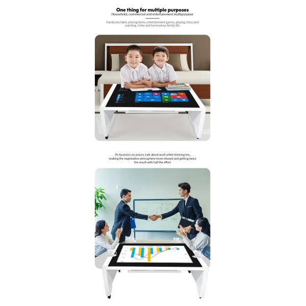 22 à 65 pouces tout dans un kiosque futé 1920x1080 de Tableau d'écran tactile de PCAP