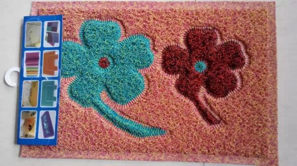Beautiful Flat Door Mat , Rubber Backed Coir Door Mats Thickness 10mm