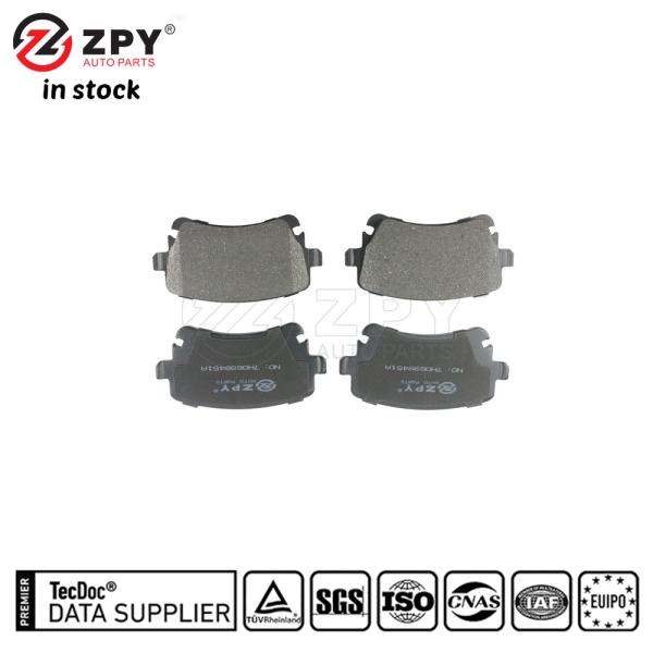 ZPY 7H0698451A Rear Brake Pads for VW Audi Porsche
