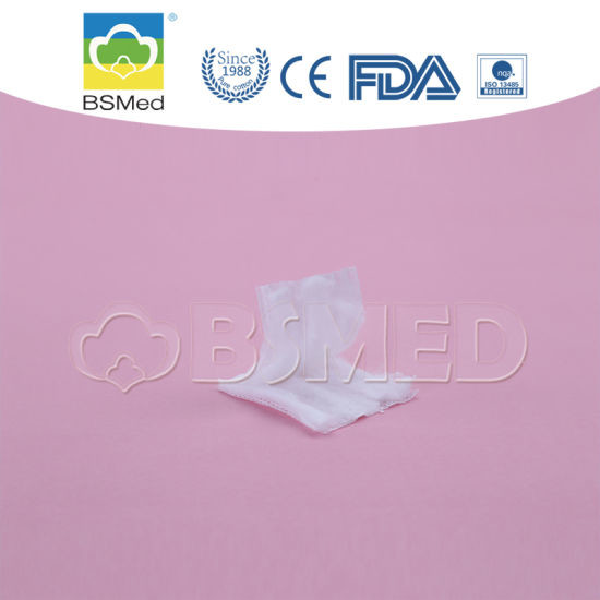 Accesorios de maquillaje para uso médico redondo cuadrado cosmético de algodón