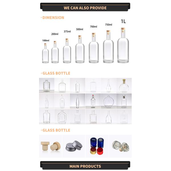 Стеклянный воротник 500 мл 50 мл Женщина Форма тела Виски Спиртные напитки Бутылка рома с защитной крышкой