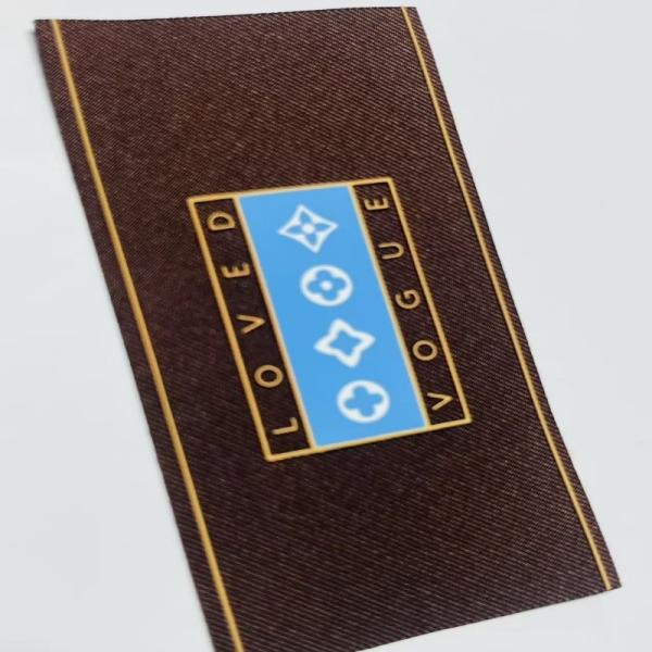 Clothing Woven Apparel Labels Logo Tags Custom Designs For Crafts