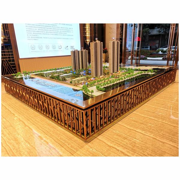 1:100 Architectural Scale Model Modern Residential Architectural Models