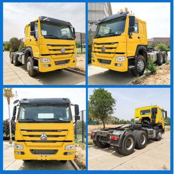 Sinotruck HOWO 10 Wheels 6X4 371HP 380HP 400HP 430HP Prime Mover/Tractor Truck Tow Truck