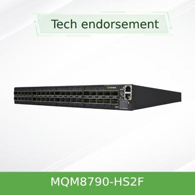 MQM8790-HS2F Mellanox Network Switch 40 Port Non Blocking Managed HDR 200Gb/S