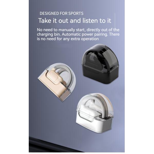 Беспроводные носимые стерео наушники с BT 5.3 и AI Call Noise Cancelling 30H Playtime